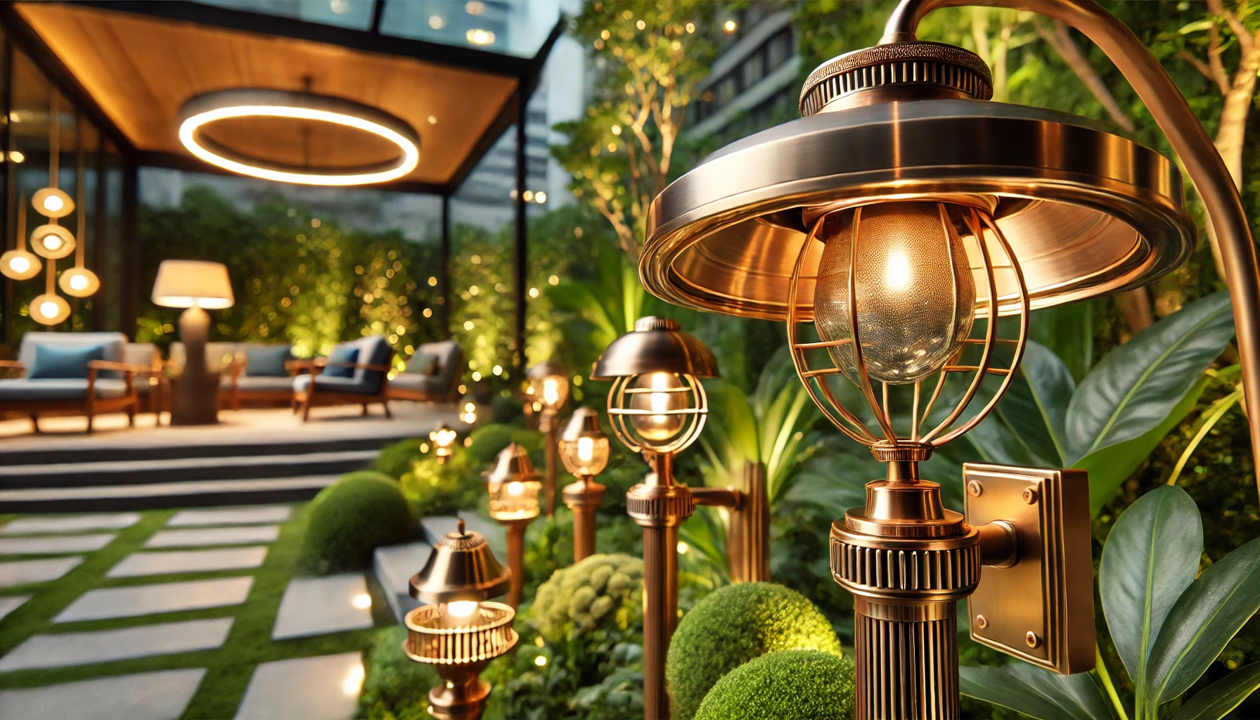 luminaires d'&eacute;clairage paysager de haute qualit&eacute;