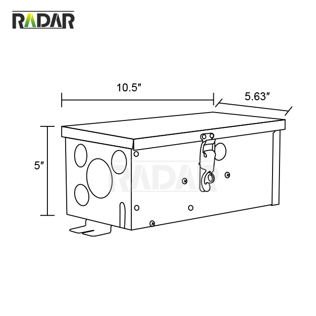 Transformateur basse tension RTR-50W 100W 150W-SS