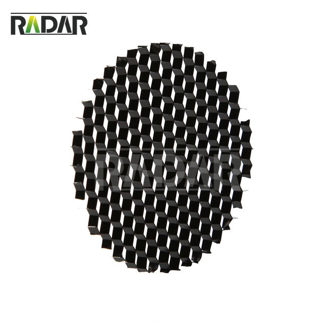 Lentille à grille hexagonale d'éclairage MR16 pour spot